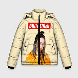 Куртка зимняя для мальчика BILLIE EILISH, цвет: 3D-светло-серый