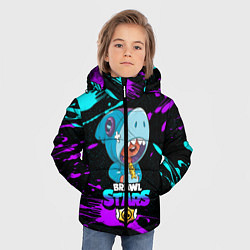 Куртка зимняя для мальчика BRAWL STARS LEONS HARK, цвет: 3D-черный — фото 2