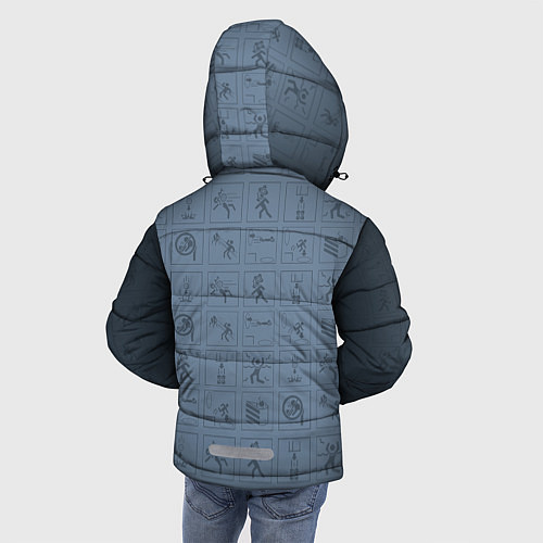 Зимняя куртка для мальчика PORTAL / 3D-Черный – фото 4