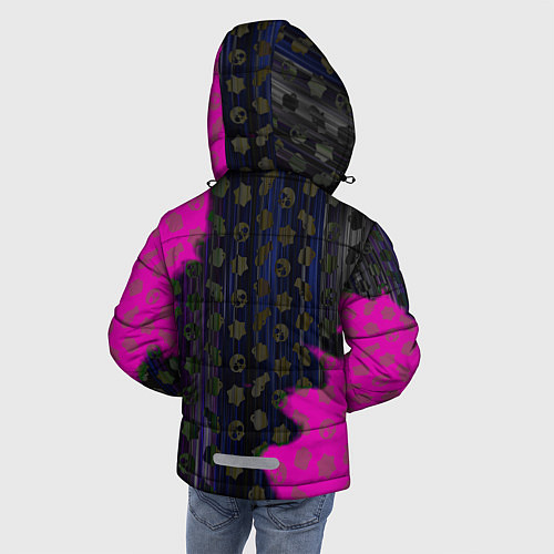 Зимняя куртка для мальчика BRAWL STARS SANDY / 3D-Черный – фото 4