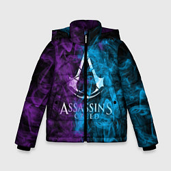 Куртка зимняя для мальчика Assassin's Creed, цвет: 3D-красный
