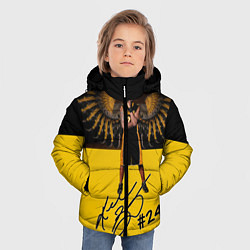Куртка зимняя для мальчика Kobe Bryant, цвет: 3D-красный — фото 2