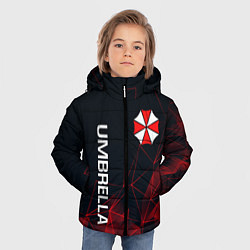 Куртка зимняя для мальчика UMBRELLA CORP, цвет: 3D-красный — фото 2