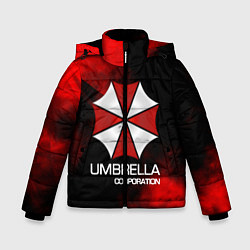 Куртка зимняя для мальчика UMBRELLA CORP, цвет: 3D-красный