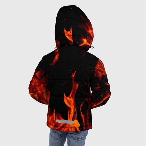 Зимняя куртка для мальчика EMINEM / 3D-Черный – фото 4