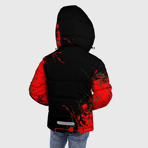 Зимняя куртка для мальчика ТИКТОКЕР - PAYTON MOORMEIE / 3D-Черный – фото 4
