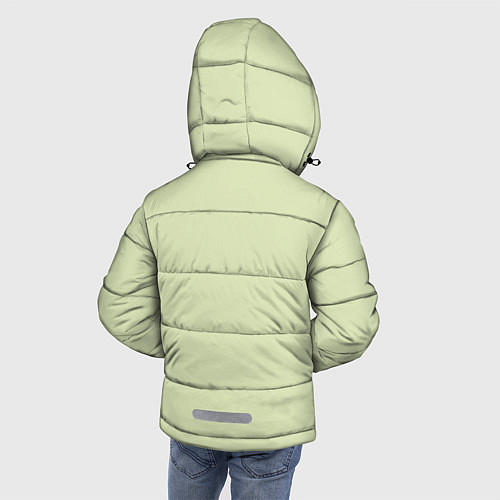 Зимняя куртка для мальчика Авокадо / 3D-Черный – фото 4