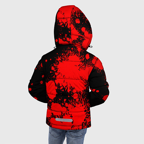 Зимняя куртка для мальчика UMBRELLA CORP / 3D-Черный – фото 4