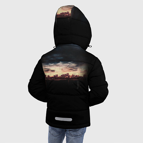 Зимняя куртка для мальчика Resident Evil 3 / 3D-Черный – фото 4