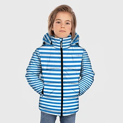 Куртка зимняя для мальчика Тельняшка ВДВ, цвет: 3D-красный — фото 2