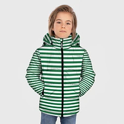 Куртка зимняя для мальчика Тельняшка пограничных войск, цвет: 3D-черный — фото 2