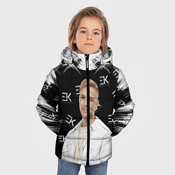 Куртка зимняя для мальчика Егор Крид, цвет: 3D-светло-серый — фото 2