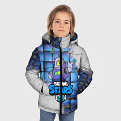 Куртка зимняя для мальчика BRAWL STARS:RICOCHET, цвет: 3D-черный — фото 2