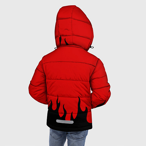 Зимняя куртка для мальчика METALLICA / 3D-Черный – фото 4