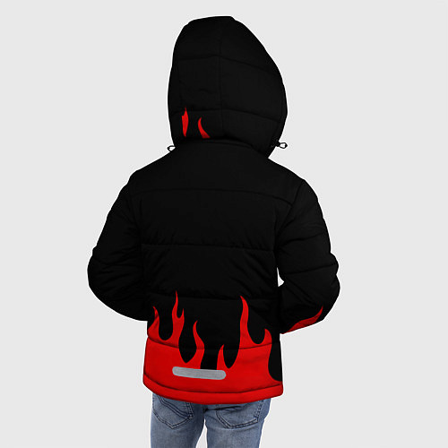 Зимняя куртка для мальчика METALLICA / 3D-Черный – фото 4