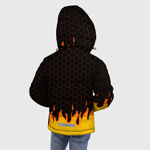 Зимняя куртка для мальчика APEX LEGENDS / 3D-Черный – фото 4