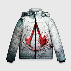Куртка зимняя для мальчика Assassins Creed, цвет: 3D-черный