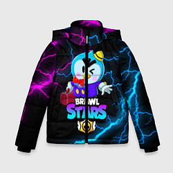 Куртка зимняя для мальчика BRAWL STARS MRP, цвет: 3D-черный