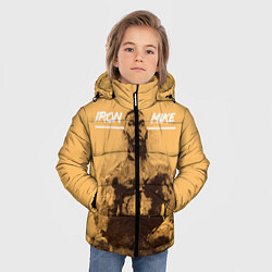 Куртка зимняя для мальчика Iron Mike, цвет: 3D-черный — фото 2
