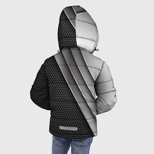 Зимняя куртка для мальчика BMW / 3D-Черный – фото 4