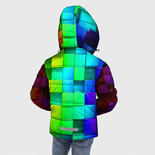 Зимняя куртка для мальчика Minecraft Майнкрафт / 3D-Черный – фото 4
