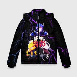 Куртка зимняя для мальчика Brawl Stars CROW, цвет: 3D-черный