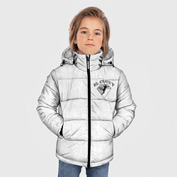 Куртка зимняя для мальчика Tony Ferguson крылья на спине, цвет: 3D-черный — фото 2