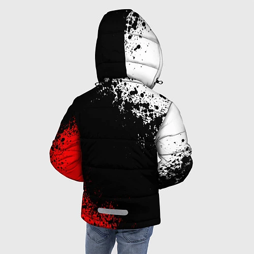Зимняя куртка для мальчика DEVIL MAY CRY DMC / 3D-Черный – фото 4