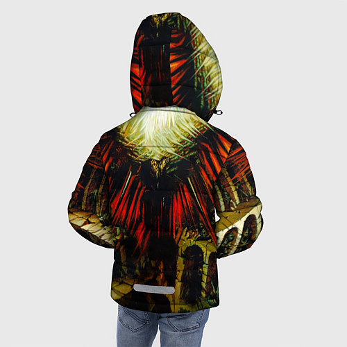 Зимняя куртка для мальчика Ария / 3D-Черный – фото 4