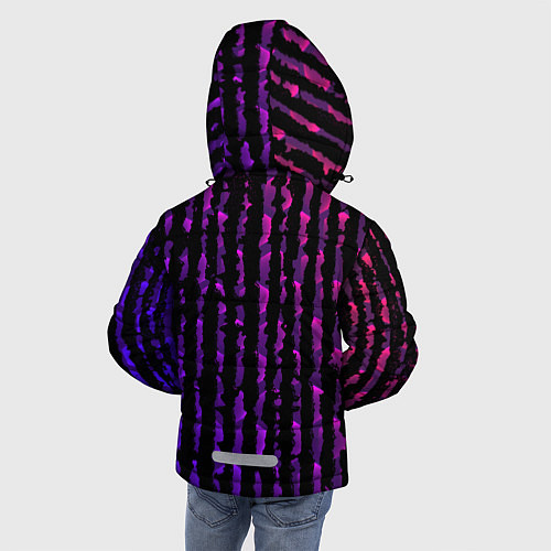 Зимняя куртка для мальчика Brawl Stars Jagged / 3D-Черный – фото 4