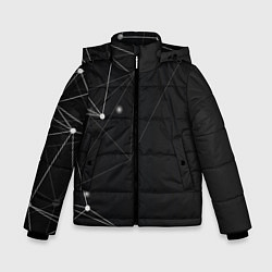 Куртка зимняя для мальчика Si-fi art, цвет: 3D-черный
