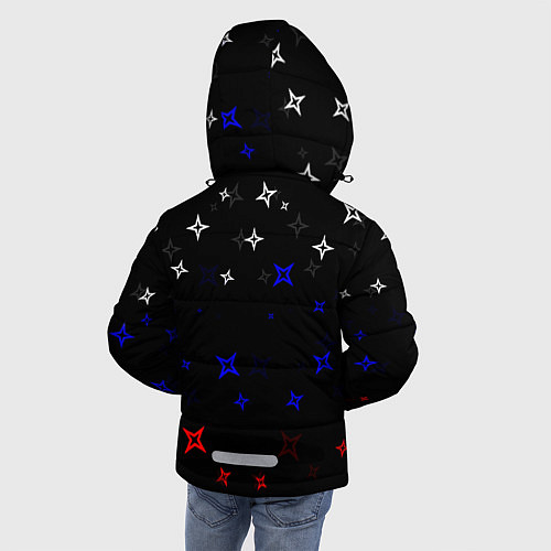 Зимняя куртка для мальчика CountryHumans / 3D-Черный – фото 4