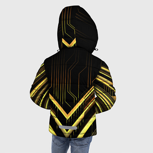 Зимняя куртка для мальчика Mercedes-Benz / 3D-Черный – фото 4