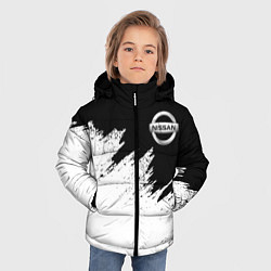 Куртка зимняя для мальчика NISSAN, цвет: 3D-светло-серый — фото 2
