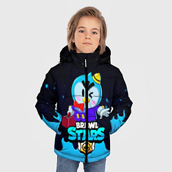 Куртка зимняя для мальчика BRAWL STARS, цвет: 3D-черный — фото 2