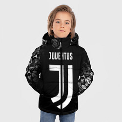 Куртка зимняя для мальчика JUVENTUS, цвет: 3D-черный — фото 2