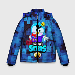 Куртка зимняя для мальчика BRAWL STARS MRP, цвет: 3D-черный