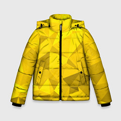 Зимняя куртка для мальчика YELLOW ABSTRACT