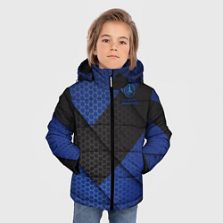 Куртка зимняя для мальчика Mercedes-AMG, цвет: 3D-светло-серый — фото 2