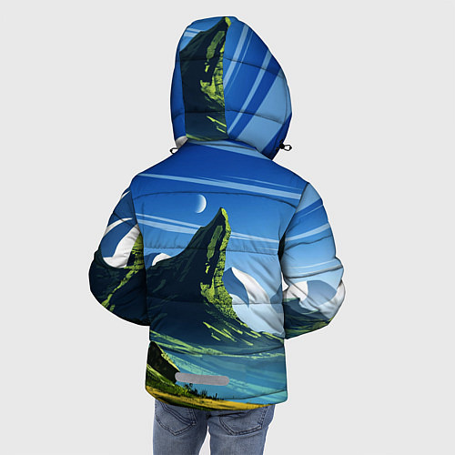 Зимняя куртка для мальчика ЦИРИ / 3D-Черный – фото 4