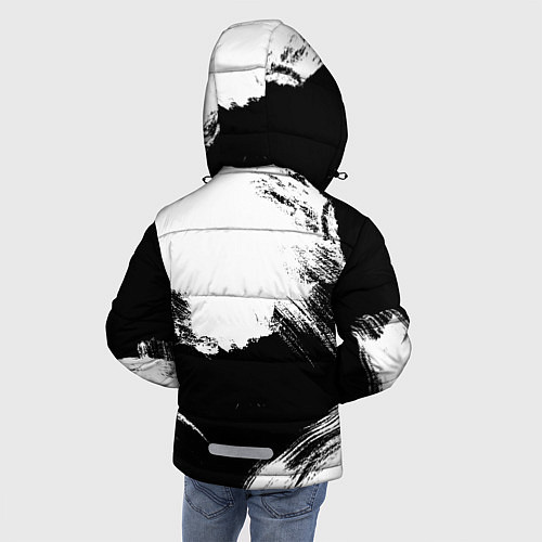 Зимняя куртка для мальчика Iron Maiden / 3D-Черный – фото 4