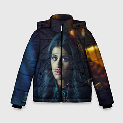 Куртка зимняя для мальчика ЙЕННИФЕР, цвет: 3D-черный