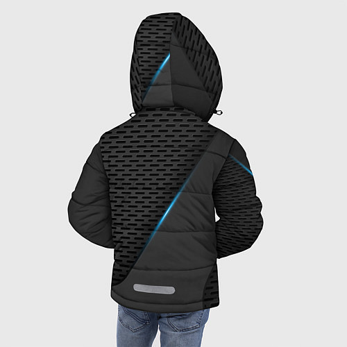 Зимняя куртка для мальчика Audi RS / 3D-Черный – фото 4