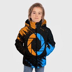 Куртка зимняя для мальчика PORTAL, цвет: 3D-красный — фото 2