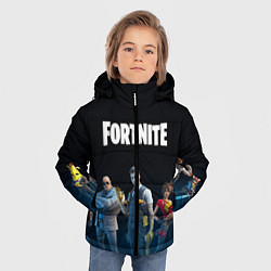 Куртка зимняя для мальчика FORTNITE 2 СЕЗОН ГЛАВА 2, цвет: 3D-черный — фото 2