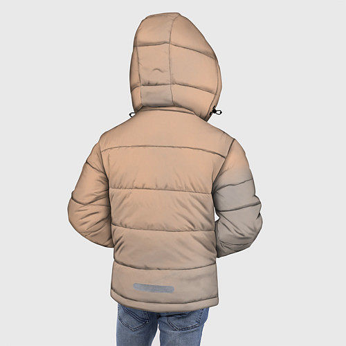 Зимняя куртка для мальчика Дазай и Чуя / 3D-Черный – фото 4