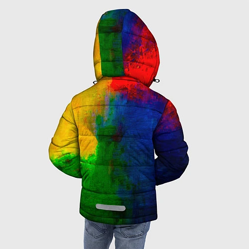 Зимняя куртка для мальчика Корги / 3D-Черный – фото 4