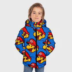 Куртка зимняя для мальчика Mario, цвет: 3D-светло-серый — фото 2