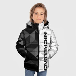 Куртка зимняя для мальчика Nickelback, цвет: 3D-черный — фото 2