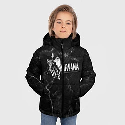 Куртка зимняя для мальчика NIRVANA, цвет: 3D-черный — фото 2